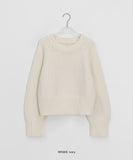 Getari Round Crop Knit