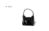 Tian Three-Way Buckle Leather Backpack