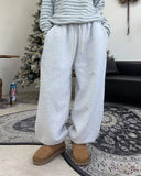 Elrond Patch Boa Jogger Pants