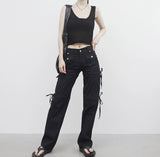 Limone strap button pants
