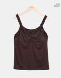 Buyen Dot Frill Sleeveless