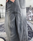 Hender Balloon Pintuck Denim Pants