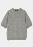DOODLE HEART HALF KNIT