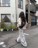 Hump Brushed Wide Jogger Pants