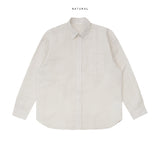 Linen Semi Over Basic Shirt