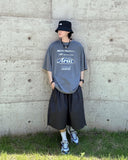 Buckle Balloon Half Pants