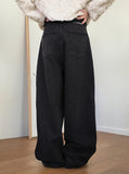 Leone Mega Balloon Fit Long Wide Denim Pants