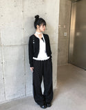 Verse Dot Line Wide Track Pants