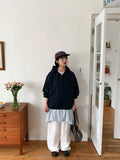 Huven Summer Check Hood Wind Jumper