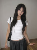 [MADE] Ahen Basic Slim Short Sleeve T-shirt