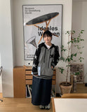 Cotiva Raw Denim Cargo Long Skirt