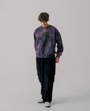 Run Picture Dyeing Sweatshirt