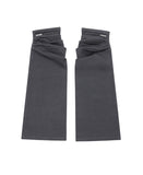 Shirring knit leg warmer