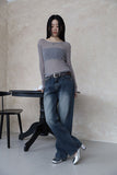 Sraight washed denim