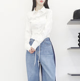 Bach Setin Cropped Shirt