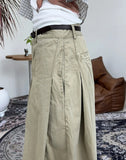 Doniel Balloon Pintuck Pants