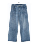 Lloyd Banding Wide Denim Pants