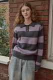 Wide Stripe Rugby Knit