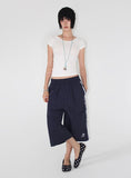 BACK BUTTON SLIT TEE