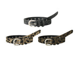 Terran Leopard Eyelet Belt