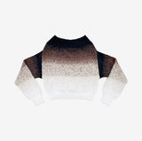 Gradation Off Shoulder Knit