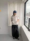 Rikkoni Ribbon Wide Denim Pants