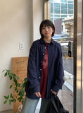 [Unisex] Le Poquin Basic Over Long Sleeve Shirt