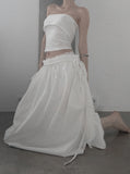Twabel Knot Dual Tube Top