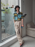 Martin cool linen two-tuck pants