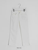 Canby Side Slit Ankle Length Capri Pants