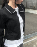 Noen Side Cut Wide Cotton Pants