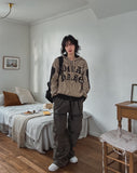 Dite Wide Cargo Denim Pants