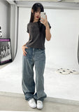 mingo denim wide pants