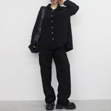 Larian Backpoint Shirt + String Pants Set