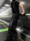 Byder Parachute Black Multi Cargo Denim