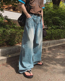 Hates Balloon Wide Denim Pants