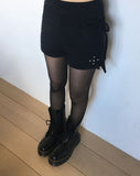 Maan Studded Knit Short Pants