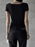 Wed Lettering Slim Tee