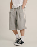 Side Track One-Tuck Half Pants