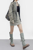 Poeul String Denim Boots