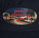 Palm tree embroidery patch ball cap