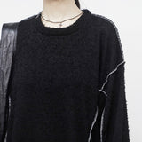 (Unisex) Ronen mesh stitch knitwear