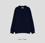 Lena double layered collar knit