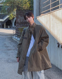 Chiro Quilted Over Fit Fishtail Field Jacket