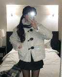 Mellie Leather Double Buckle Fur Mustang