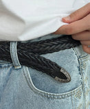 Ruthen Western Braided Leather Belt