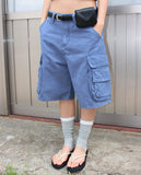 PIGMENT WASHED CARGO BERMUDA
