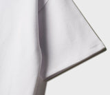 Double Cotton Half U-Neck Short Sleeve