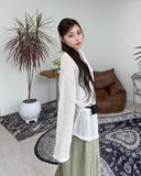 Lua Net Knit Long Sleeve