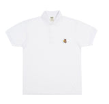 Flower Bear Embroidery Pique Short Sleeve Tee
